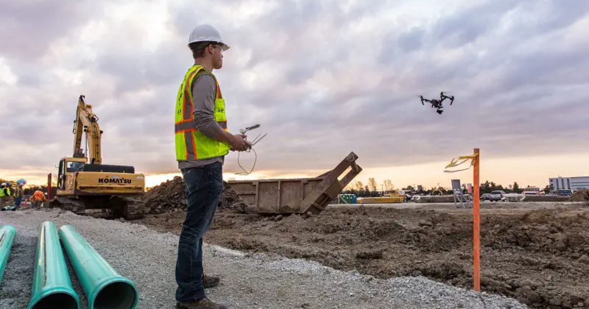 Drone dalam Dunia Konstruksi Transformasi Proses Pembangunan